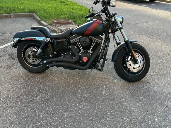2016 Harley-Davidson Fat Bob, чёрный, 920000 рублей - вид 4