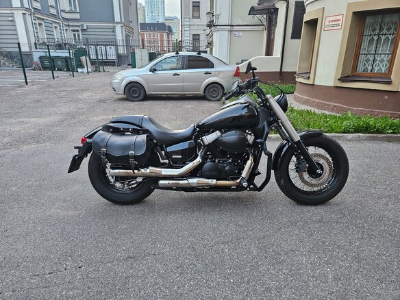 2010 Honda Shadow 750, чёрный, 750000 рублей - вид 4