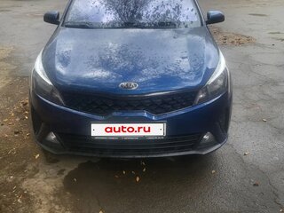 2021 Kia Rio IV Рестайлинг, синий, 1650000 рублей, вид 1