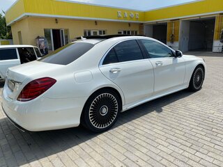 2015 Mercedes-Benz S-Класс 400 VI (W222, C217), белый, 2600000 рублей, вид 4