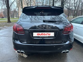 2013 Porsche Cayenne Turbo II (958), чёрный, 1590000 рублей, вид 3