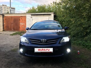 2012 Toyota Corolla X (E140, E150) Рестайлинг, синий, 1300000 рублей, вид 4