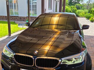 2018 BMW 5 серии 530d xDrive VII (G30/G31/G38), чёрный, 4890000 рублей, вид 3