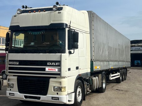 2002 DAF 95XF, белый, 950000 рублей, вид 2