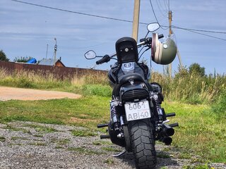 2011 Harley-Davidson Fat Bob, чёрный, 850000 рублей, вид 3