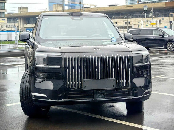 2026 Zeekr 9X 70 kWh, чёрный - вид 3