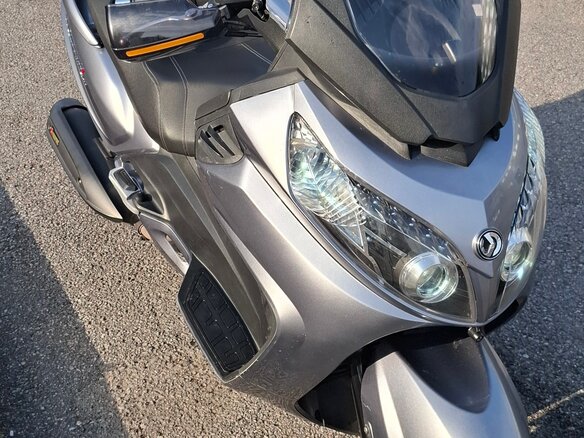 2013 Sym Maxsym 400, серый, 299000 рублей - вид 6