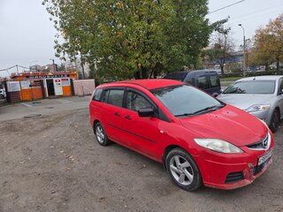 2008 Mazda 5 I (CR) Рестайлинг, красный, 560000 рублей, вид 2