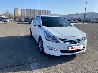 2016 Hyundai Solaris I Рестайлинг, белый, 1310000 рублей, вид 3