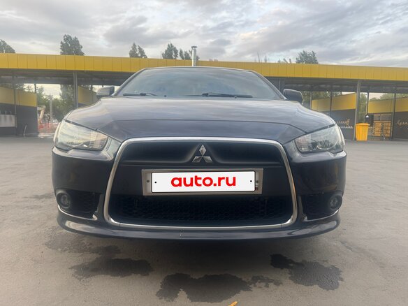 2012 Mitsubishi Lancer X Рестайлинг, чёрный, 830000 рублей - вид 5