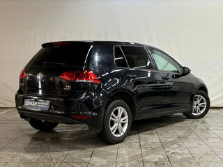 2013 Volkswagen Golf VII, чёрный, 740000 рублей, вид 3