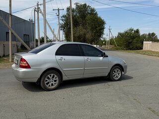 2005 Toyota Corolla IX (E120, E130) Рестайлинг, серебристый, 530000 рублей, вид 4
