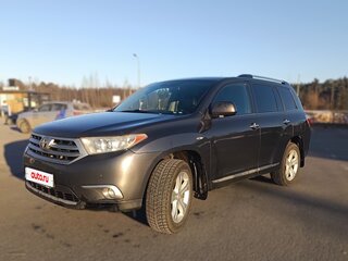 2013 Toyota Highlander II (XU40) Рестайлинг, серый, 1950000 рублей, вид 1