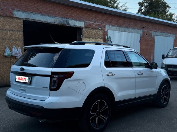 2014 Ford Explorer Sport V, белый - вид 5