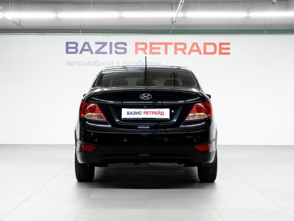 2011 Hyundai Solaris I, чёрный - вид 5