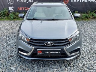 2018 Lada (ВАЗ) Vesta SW I, серебристый, 929000 рублей, вид 2