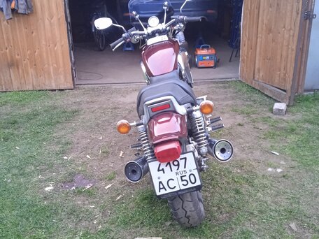 1994 Yamaha V-Max 1200, красный, 260000 рублей, вид 2