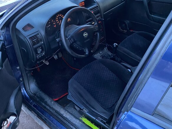 1999 Opel Astra G, синий, 210000 рублей - вид 3