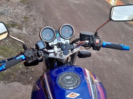 2003 Honda CB 400 Super Four, синий, 250000 рублей, вид 5