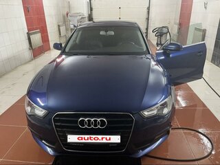 2014 Audi A5 I (8T) Рестайлинг, синий, 1450000 рублей, вид 1