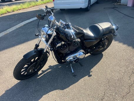 2008 Harley-Davidson Sportster 1200, чёрный, 533000 рублей, вид 5