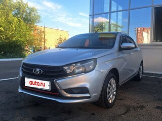 2018 Lada (ВАЗ) Vesta I, серебристый, 840000 рублей, вид 1