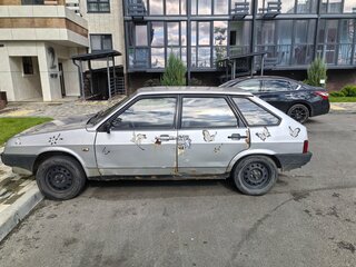 2002 Lada (ВАЗ) 21093i, серебристый, 110000 рублей, вид 4