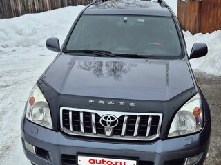 2007 Toyota Land Cruiser Prado 4-speed 120 Series Рестайлинг, серый, 2400000 рублей, вид 1
