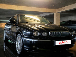2007 Jaguar X-Type I, чёрный, 450000 рублей, вид 3