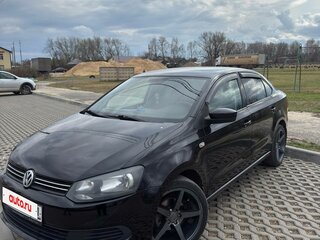 2014 Volkswagen Polo V, чёрный, 650000 рублей, вид 1