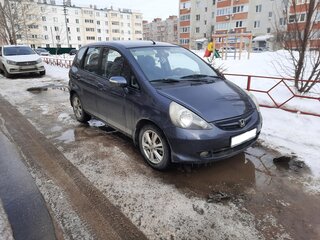 2008 Honda Jazz I Рестайлинг, серый, 350000 рублей, вид 1