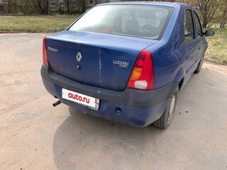 2007 Renault Logan I, синий, 250000 рублей, вид 3