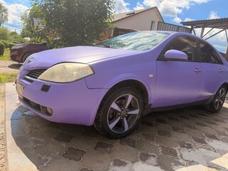 2007 Nissan Primera III (P12), фиолетовый, 300000 рублей, вид 1