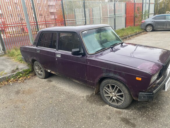2002 Lada (ВАЗ) 2107, фиолетовый