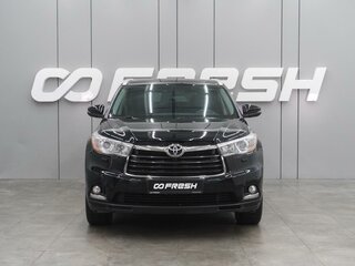 2014 Toyota Highlander III (XU50), чёрный, 3328000 рублей, вид 3
