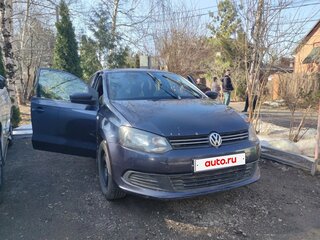 2011 Volkswagen Polo V, синий, 480000 рублей, вид 4