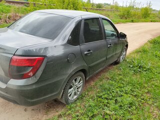 2022 Lada (ВАЗ) Granta I Рестайлинг, серый, 605000 рублей, вид 4