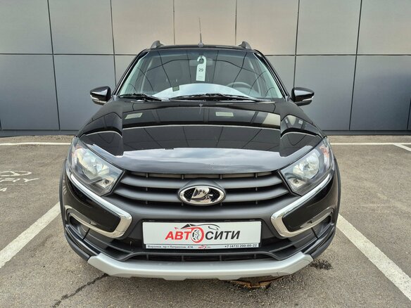 2023 Lada (ВАЗ) Granta Cross I Рестайлинг, чёрный - вид 2