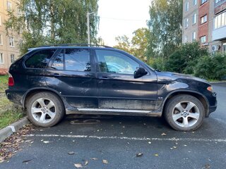 2004 BMW X5 4.4i I (E53) Рестайлинг, чёрный, 750000 рублей, вид 4