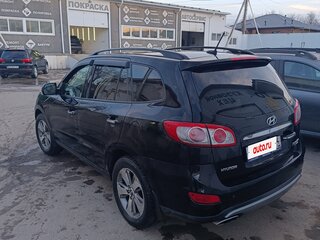2012 Hyundai Santa Fe II Рестайлинг, чёрный, 1100000 рублей, вид 3
