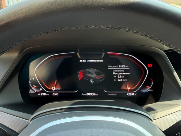 2020 BMW X6 M50d III (G06), зелёный, 7400000 рублей - вид 10