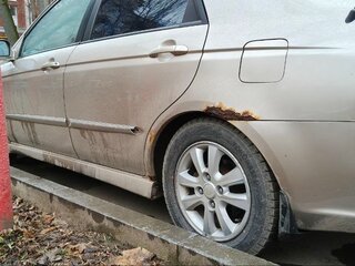 2006 Kia Cerato I Рестайлинг, золотистый, 280000 рублей, вид 3
