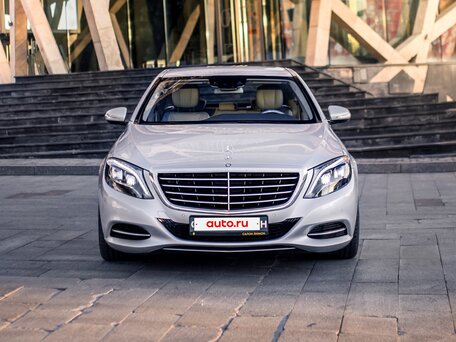 2014 Mercedes-Benz S-Класс 500 Long VI (W222, C217), серебристый, 4900000 рублей, вид 2