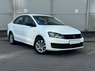 2019 Volkswagen Polo V Рестайлинг, белый, 969000 рублей, вид 3