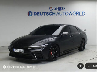 2025 Hyundai Avante N VII Рестайлинг, чёрный, 4550202 рублей, вид 1