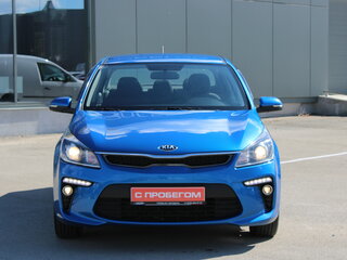 2019 Kia Rio IV, синий, 1639000 рублей, вид 2