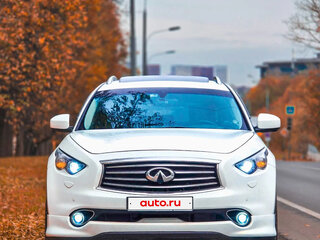 2013 Infiniti QX70, белый, 2175000 рублей, вид 1