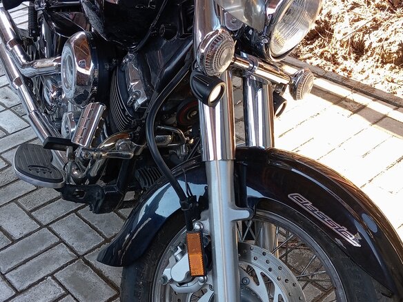 2008 Yamaha XVS650 Drag Star, чёрный, 700000 рублей - вид 3