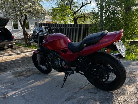 1998 Kawasaki ZR250 Balius, красный, 350000 рублей, вид 4