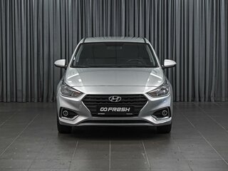 2018 Hyundai Solaris II, серебристый, 1072000 рублей, вид 3